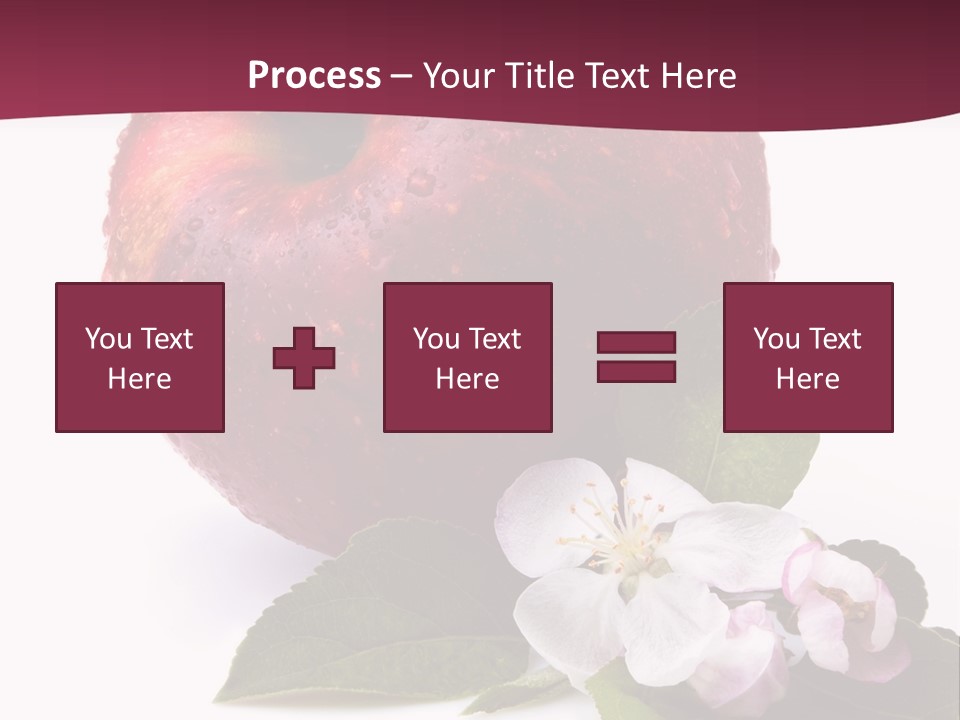 Droplet Ripe Single PowerPoint Template