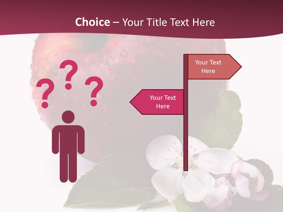 Droplet Ripe Single PowerPoint Template