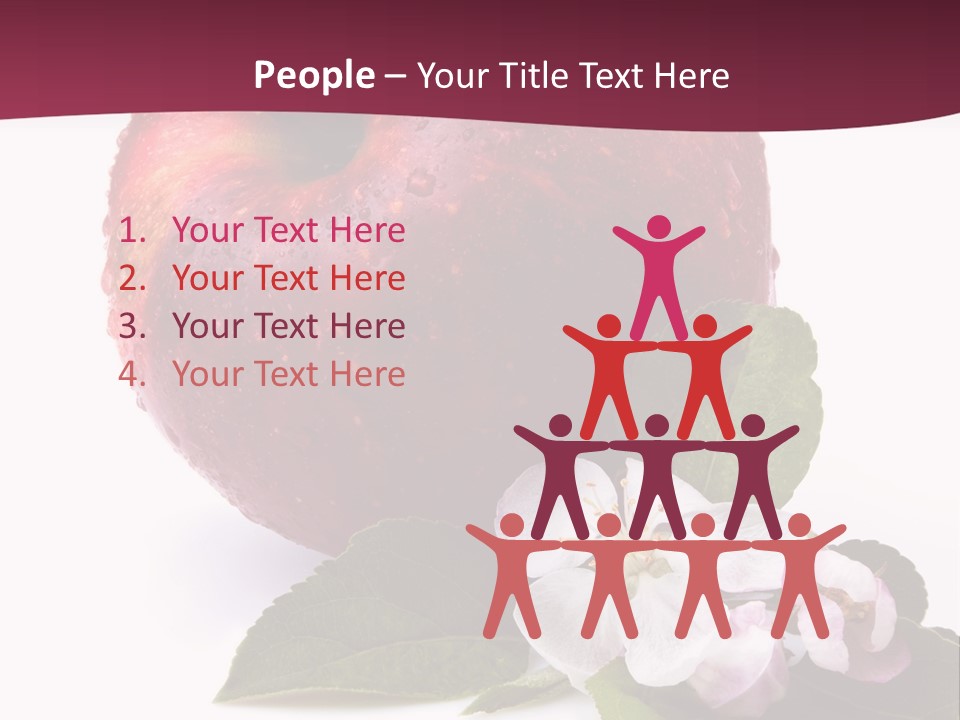 Droplet Ripe Single PowerPoint Template