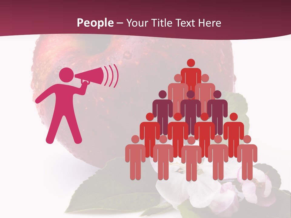 Droplet Ripe Single PowerPoint Template