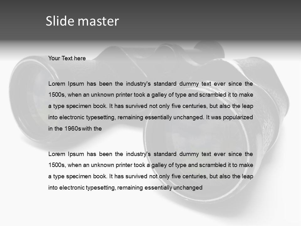 Bright Light Sun Isolated PowerPoint Template