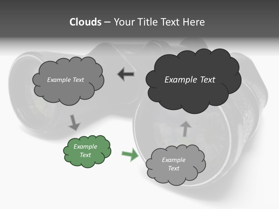 Bright Light Sun Isolated PowerPoint Template