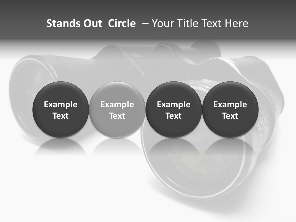 Bright Light Sun Isolated PowerPoint Template