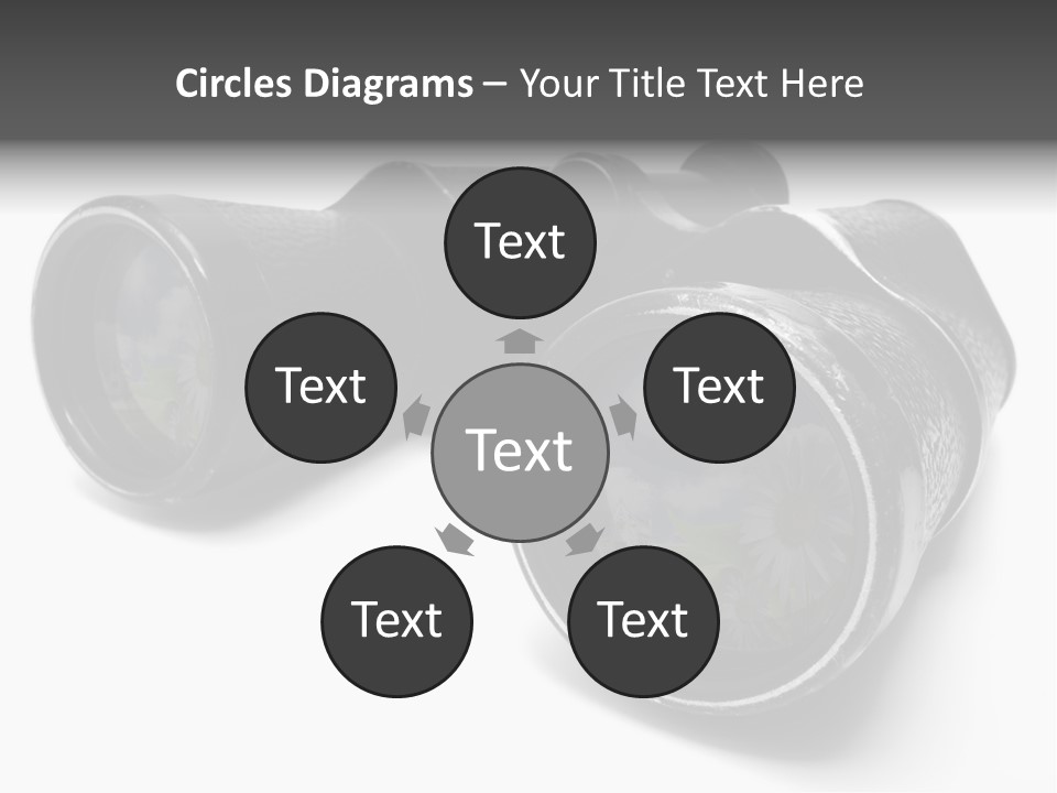 Bright Light Sun Isolated PowerPoint Template