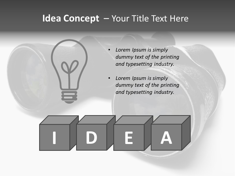 Bright Light Sun Isolated PowerPoint Template