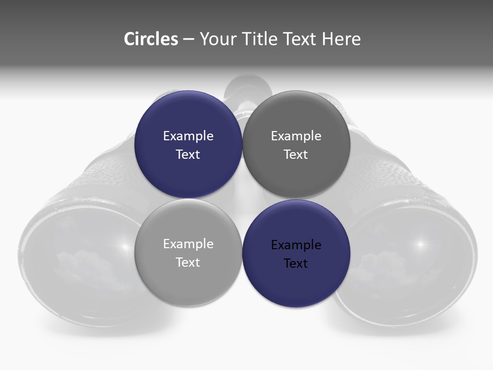 Travel Bright Light Landscape PowerPoint Template