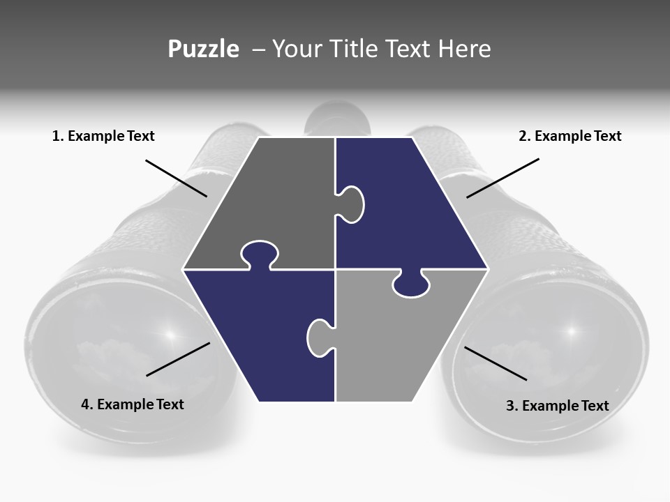 Travel Bright Light Landscape PowerPoint Template