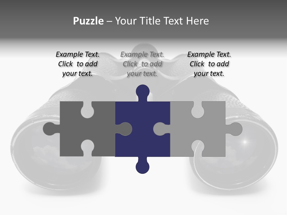 Travel Bright Light Landscape PowerPoint Template