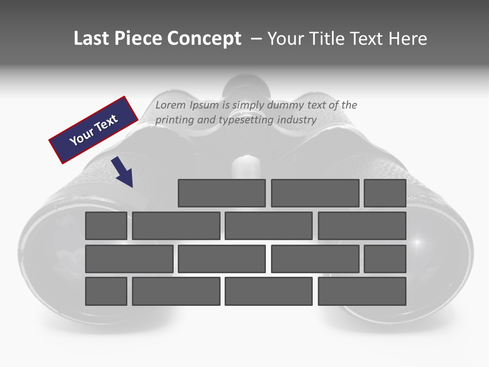 Travel Bright Light Landscape PowerPoint Template