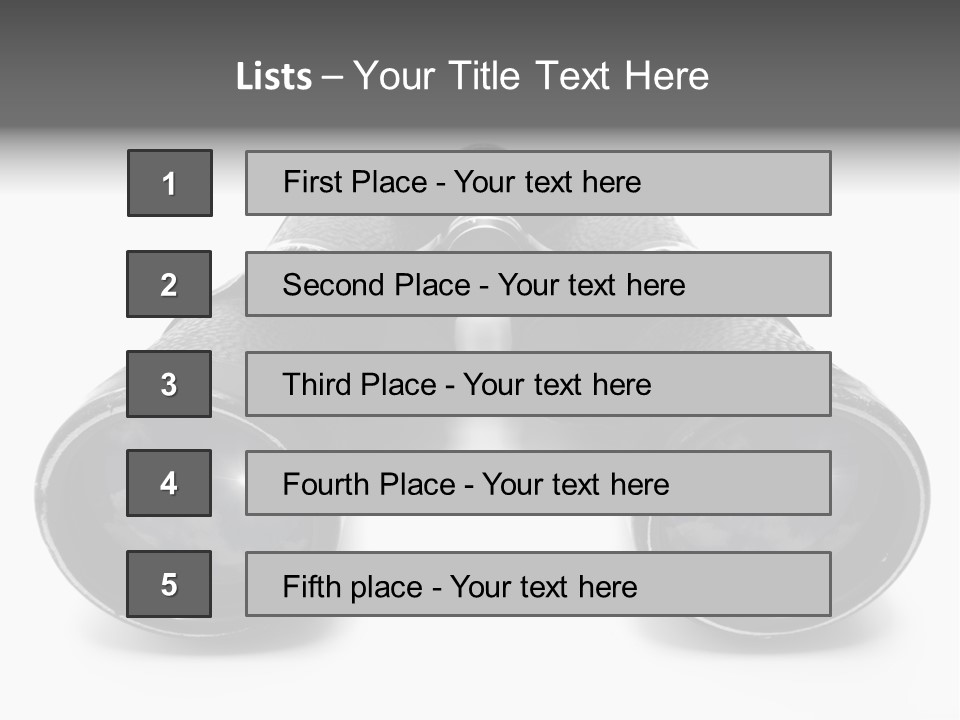 Travel Bright Light Landscape PowerPoint Template