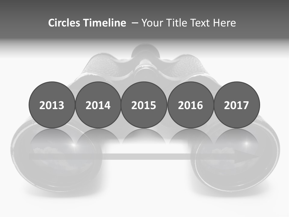 Travel Bright Light Landscape PowerPoint Template