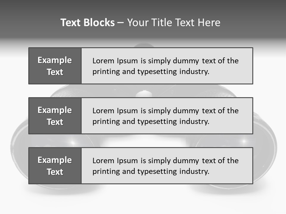 Travel Bright Light Landscape PowerPoint Template