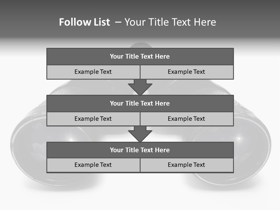 Travel Bright Light Landscape PowerPoint Template
