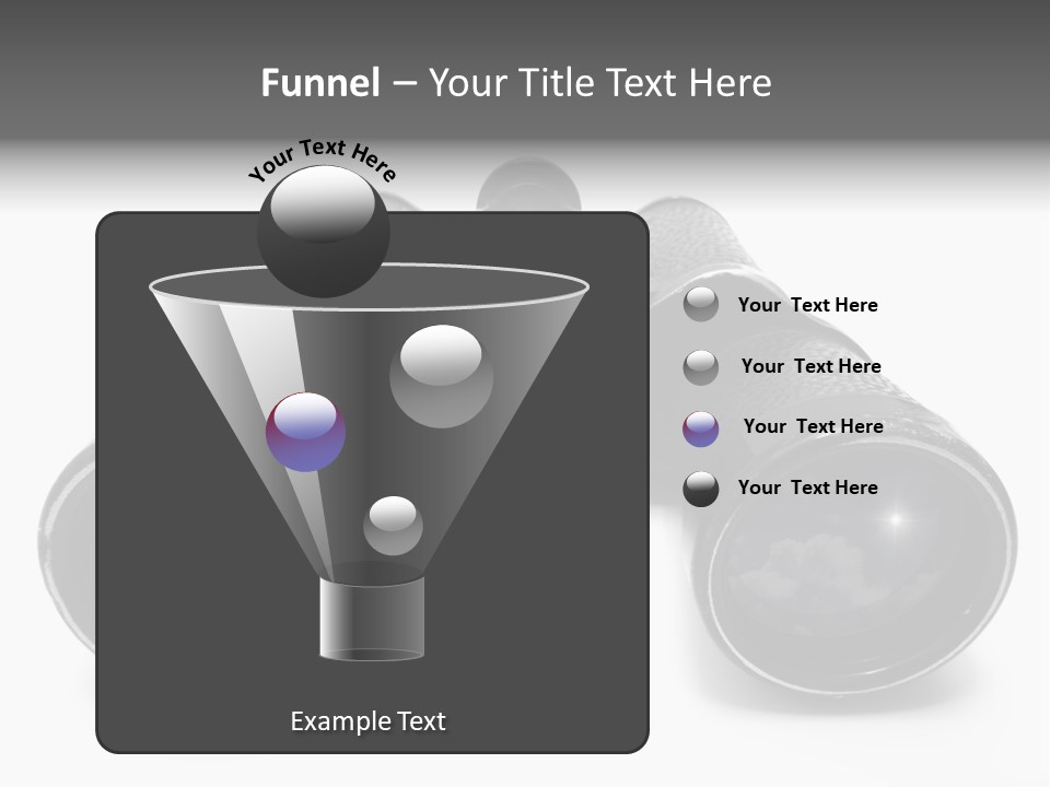 Travel Bright Light Landscape PowerPoint Template