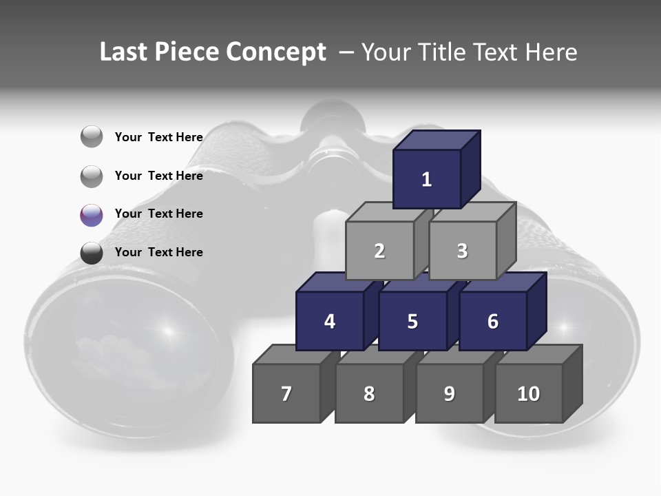 Travel Bright Light Landscape PowerPoint Template