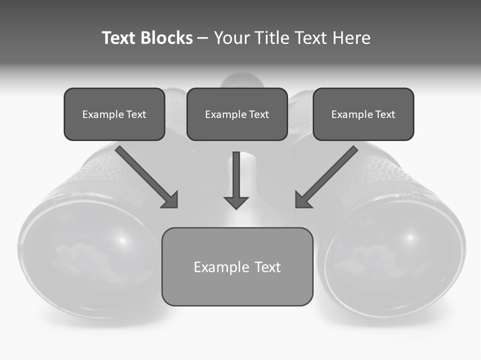 Travel Bright Light Landscape PowerPoint Template