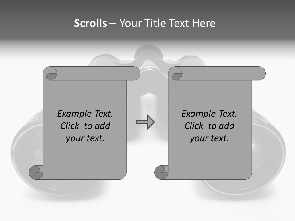 Travel Bright Light Landscape PowerPoint Template