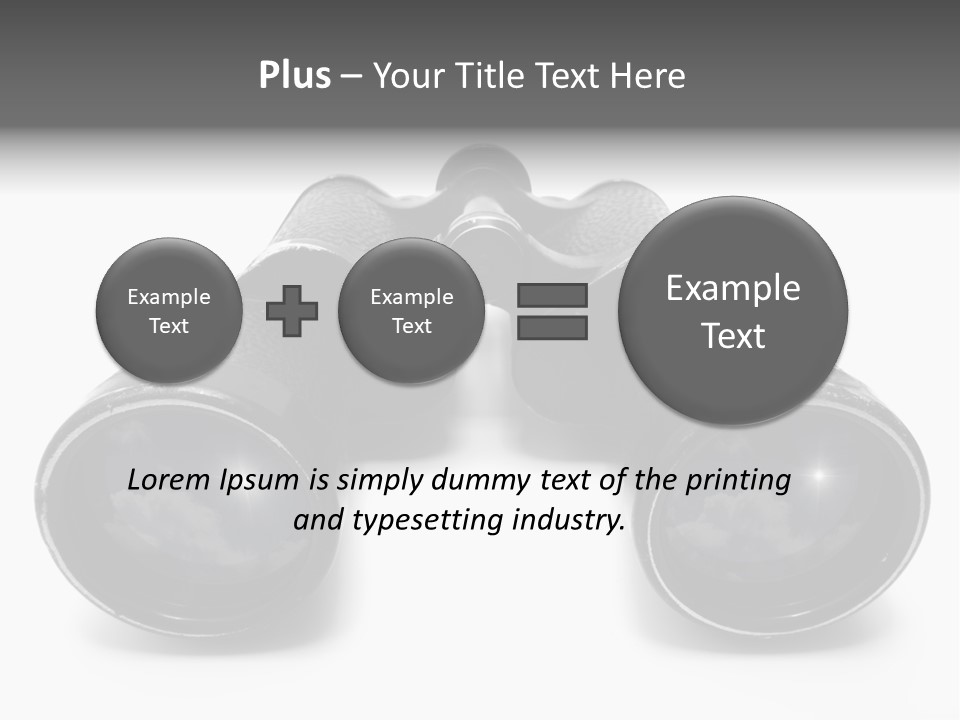 Travel Bright Light Landscape PowerPoint Template