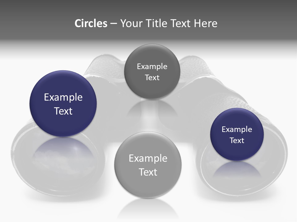 Travel Bright Light Landscape PowerPoint Template