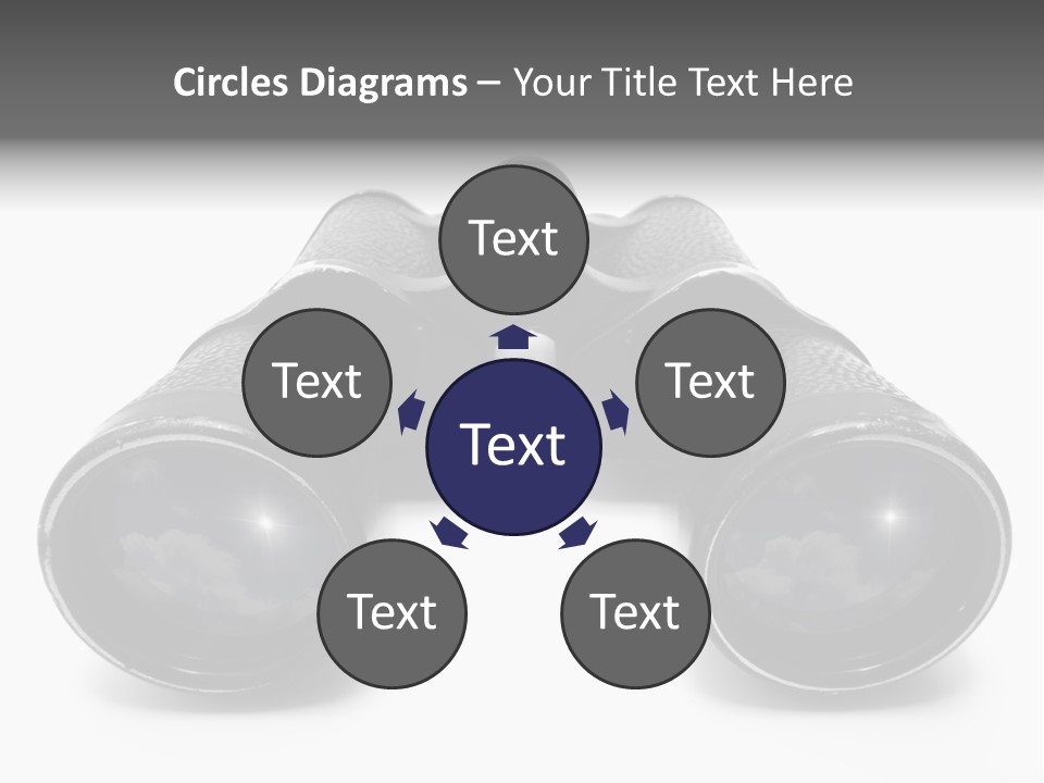 Travel Bright Light Landscape PowerPoint Template