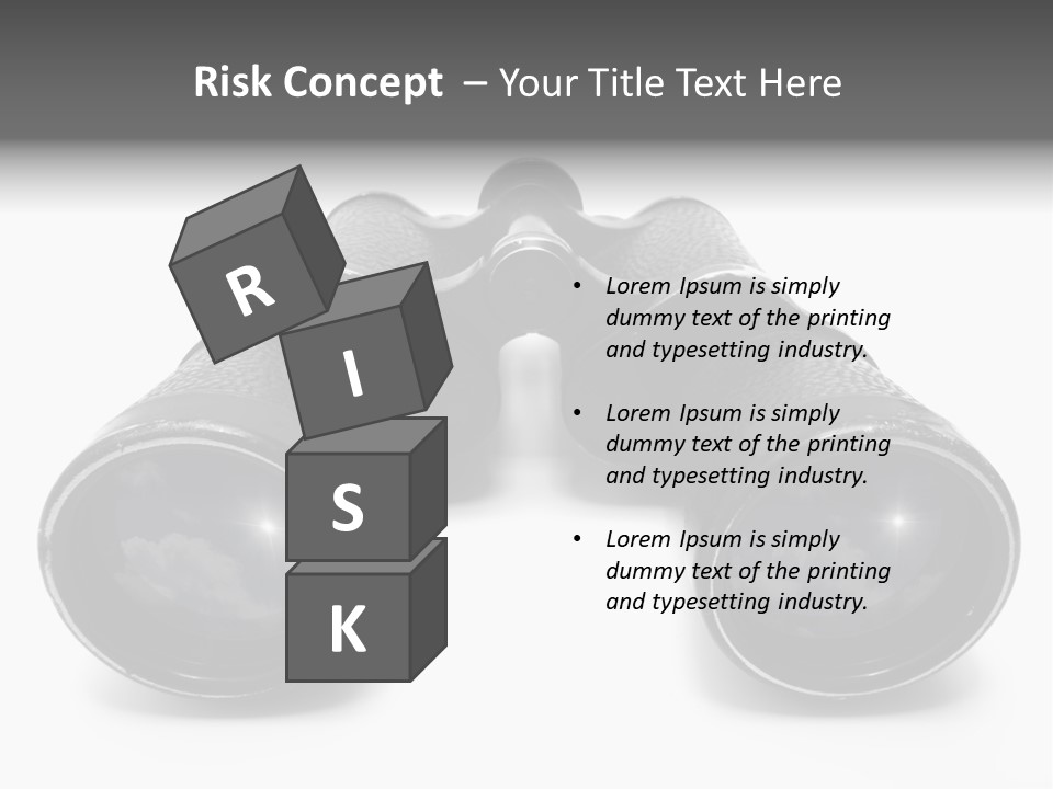 Travel Bright Light Landscape PowerPoint Template