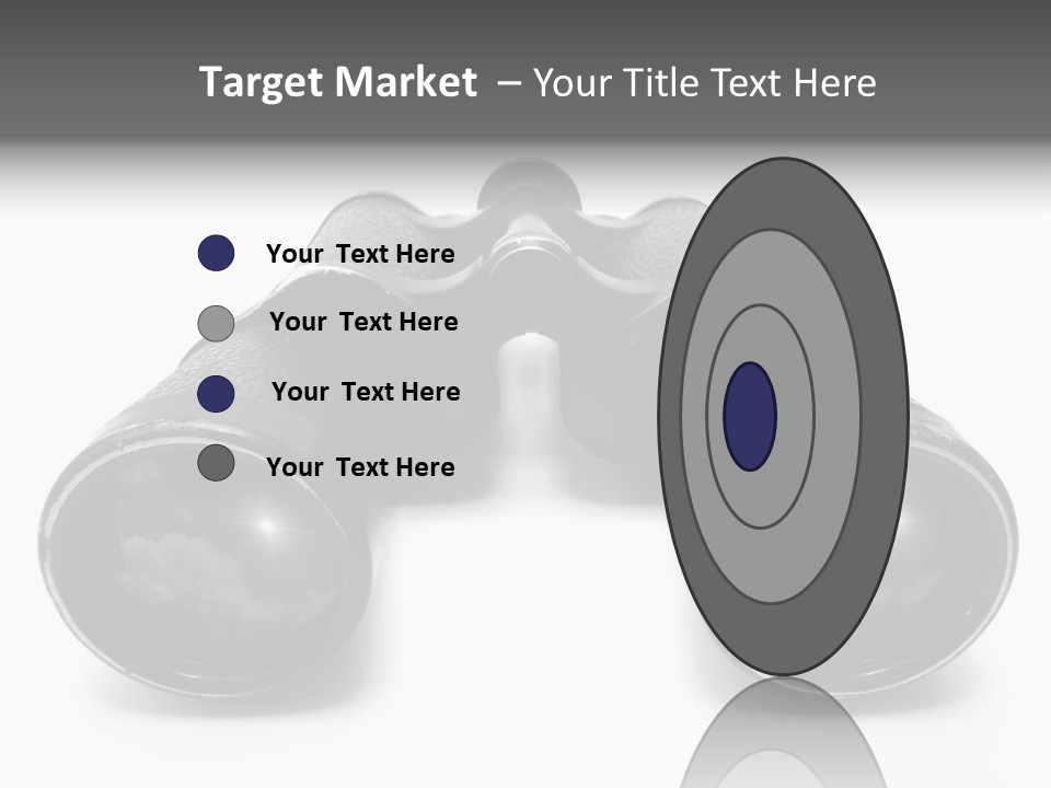 Travel Bright Light Landscape PowerPoint Template