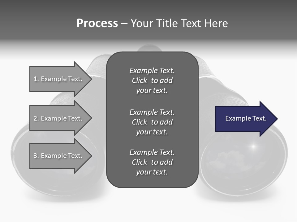 Travel Bright Light Landscape PowerPoint Template