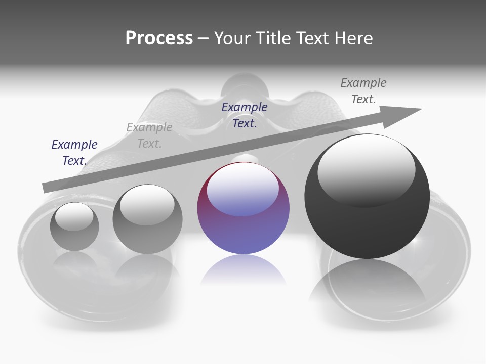 Travel Bright Light Landscape PowerPoint Template