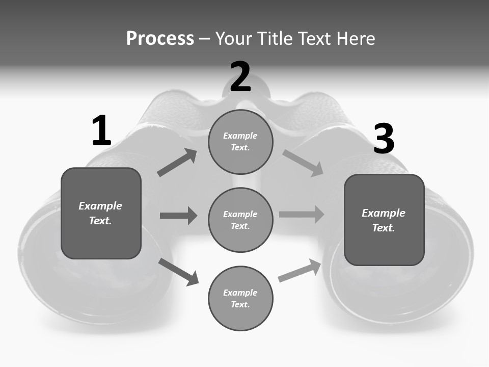 Travel Bright Light Landscape PowerPoint Template