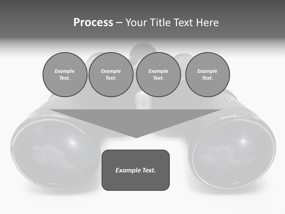 Travel Bright Light Landscape PowerPoint Template