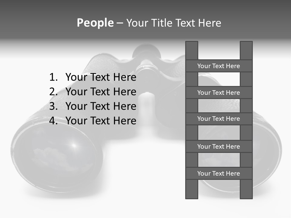 Travel Bright Light Landscape PowerPoint Template