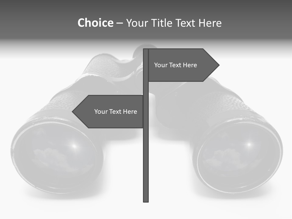 Travel Bright Light Landscape PowerPoint Template