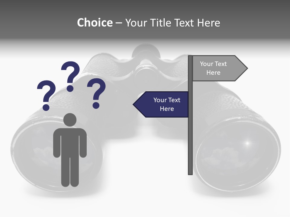 Travel Bright Light Landscape PowerPoint Template