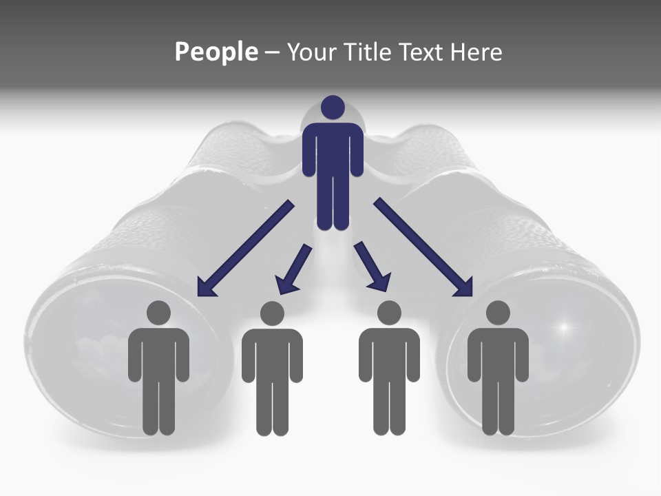 Travel Bright Light Landscape PowerPoint Template