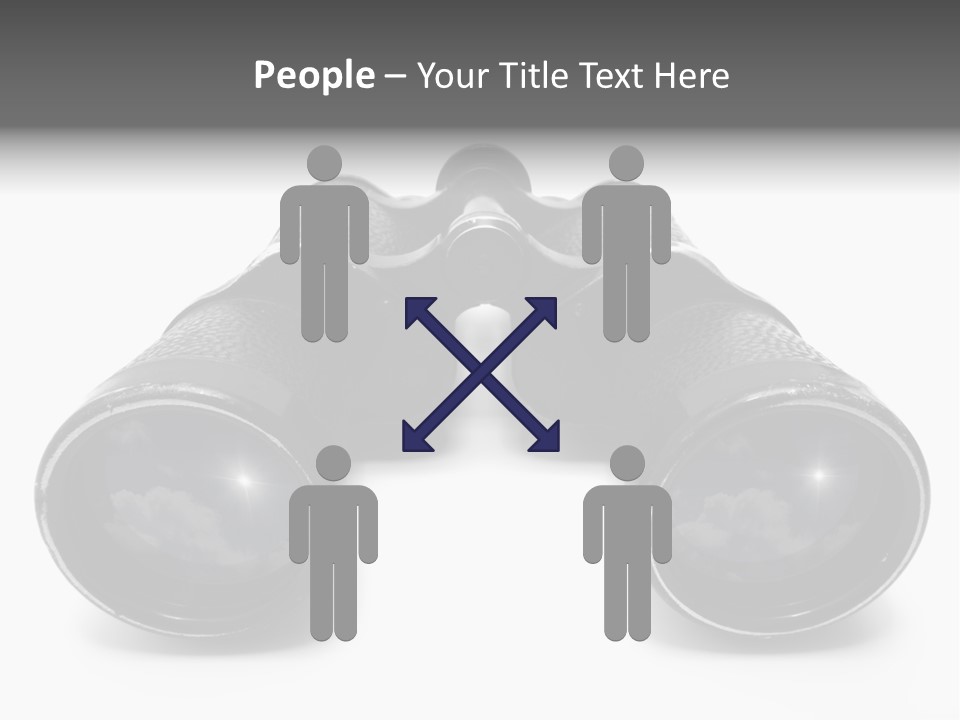 Travel Bright Light Landscape PowerPoint Template