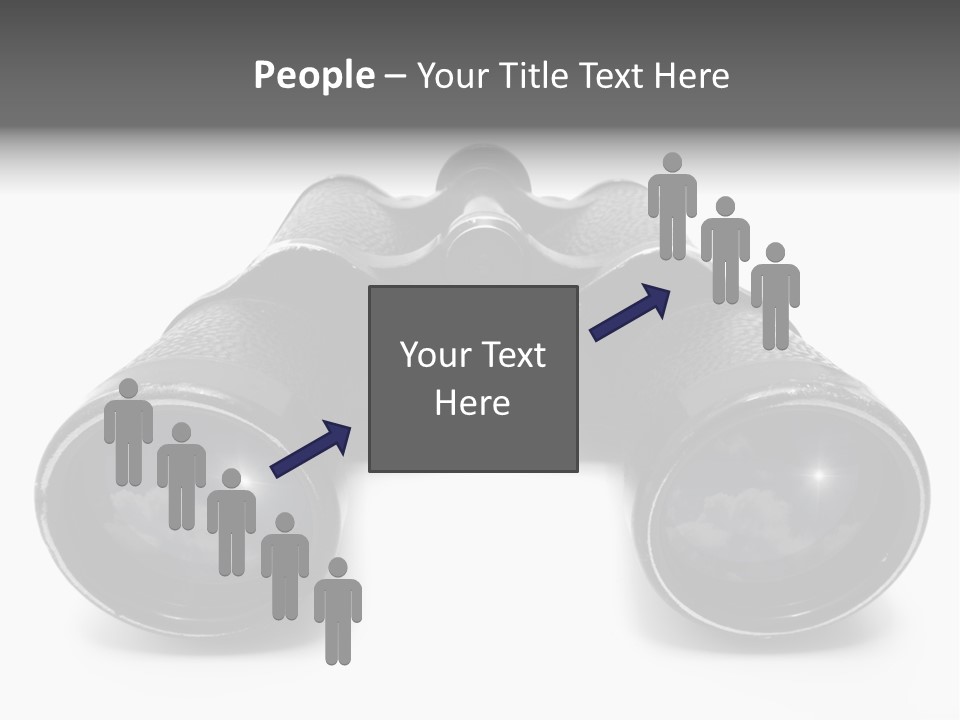 Travel Bright Light Landscape PowerPoint Template