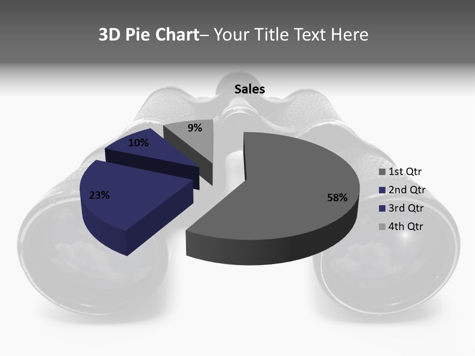 Travel Bright Light Landscape PowerPoint Template