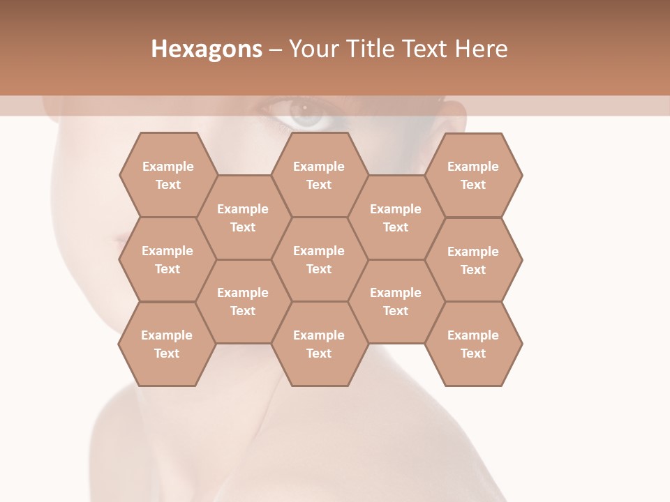 Person Skin Posing PowerPoint Template