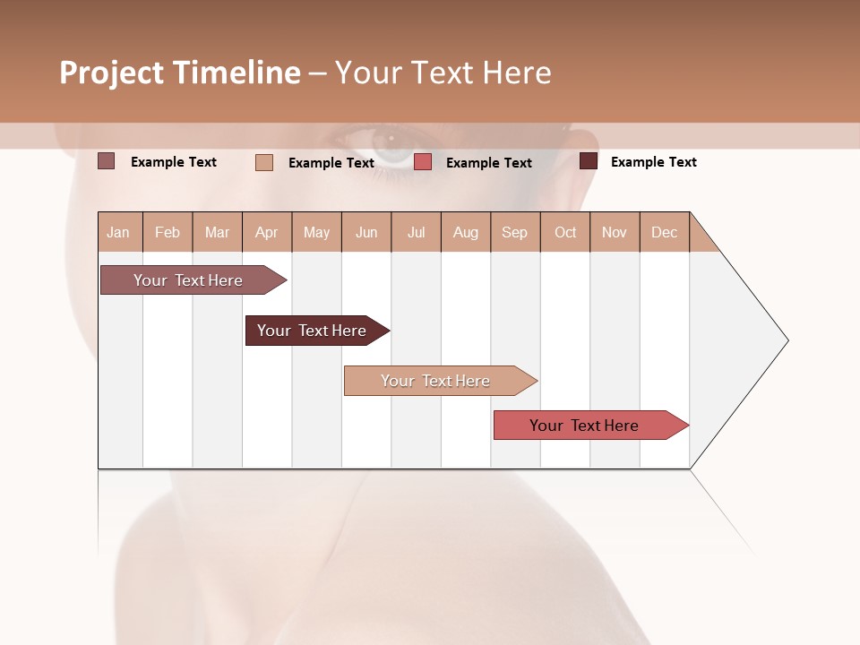 Person Skin Posing PowerPoint Template