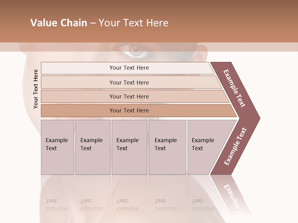 Person Skin Posing PowerPoint Template