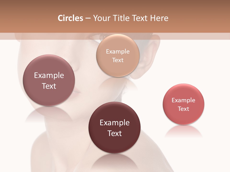 Person Skin Posing PowerPoint Template