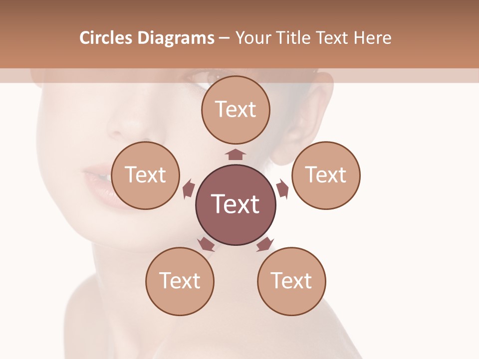 Person Skin Posing PowerPoint Template