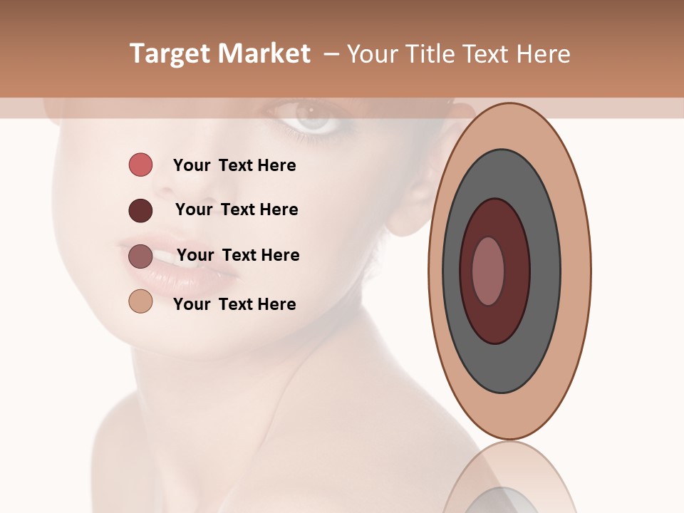 Person Skin Posing PowerPoint Template