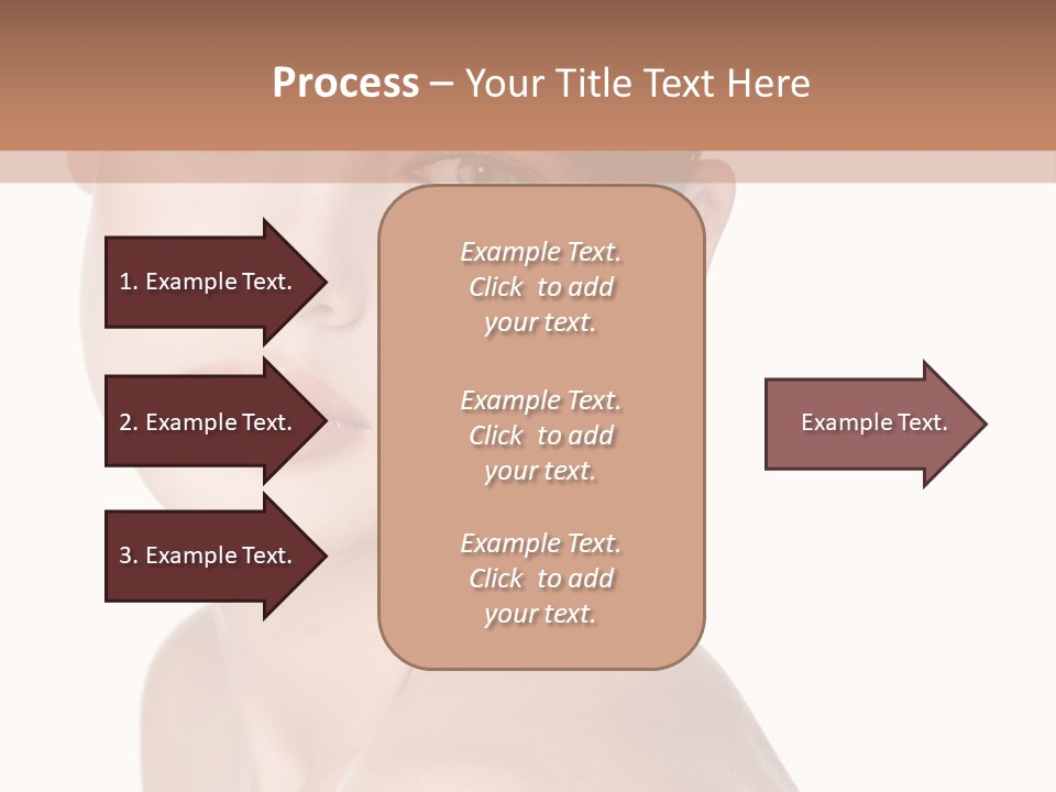 Person Skin Posing PowerPoint Template