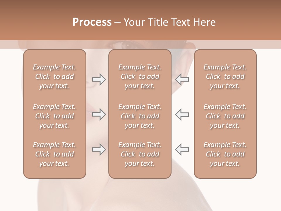 Person Skin Posing PowerPoint Template