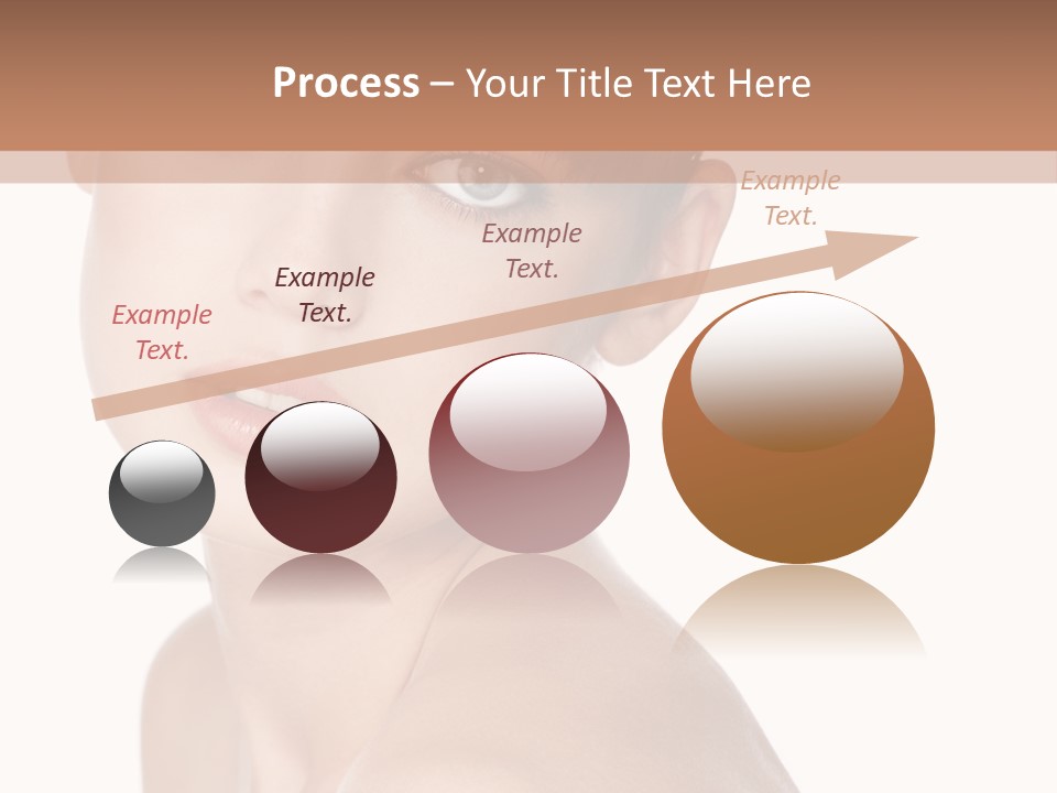 Person Skin Posing PowerPoint Template