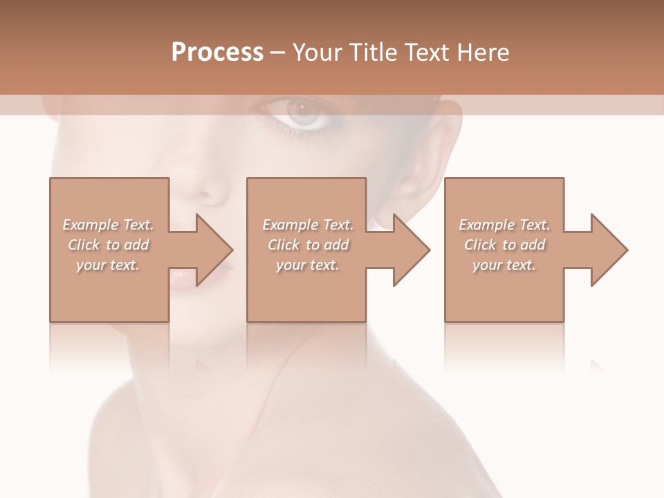 Person Skin Posing PowerPoint Template