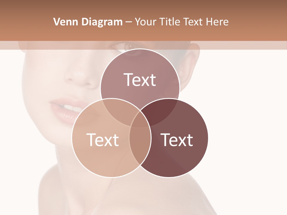Person Skin Posing PowerPoint Template