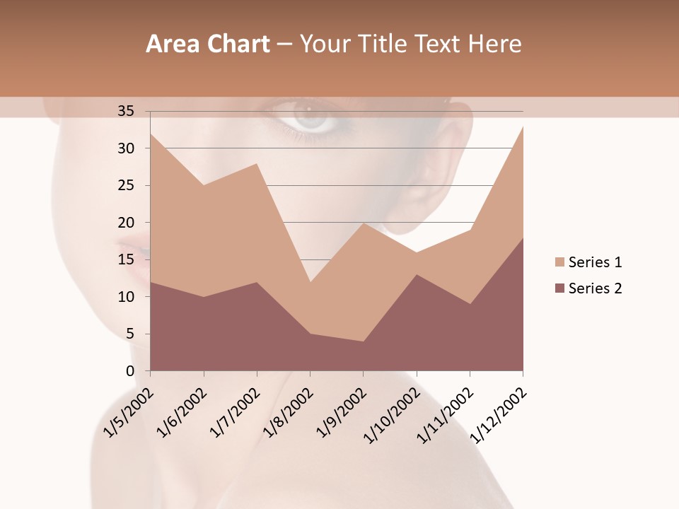 Person Skin Posing PowerPoint Template