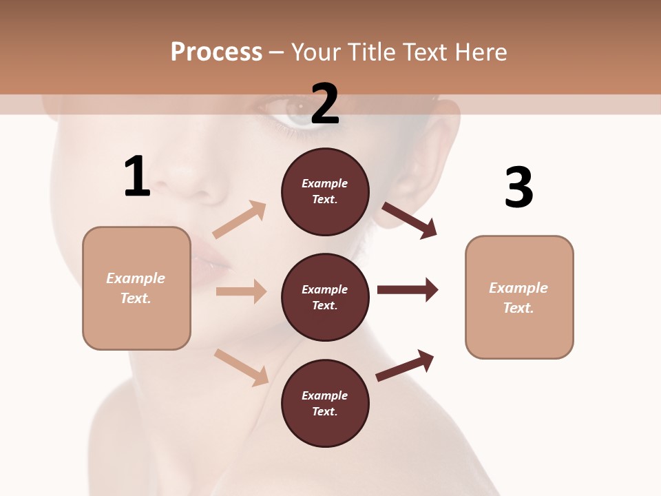 Person Skin Posing PowerPoint Template